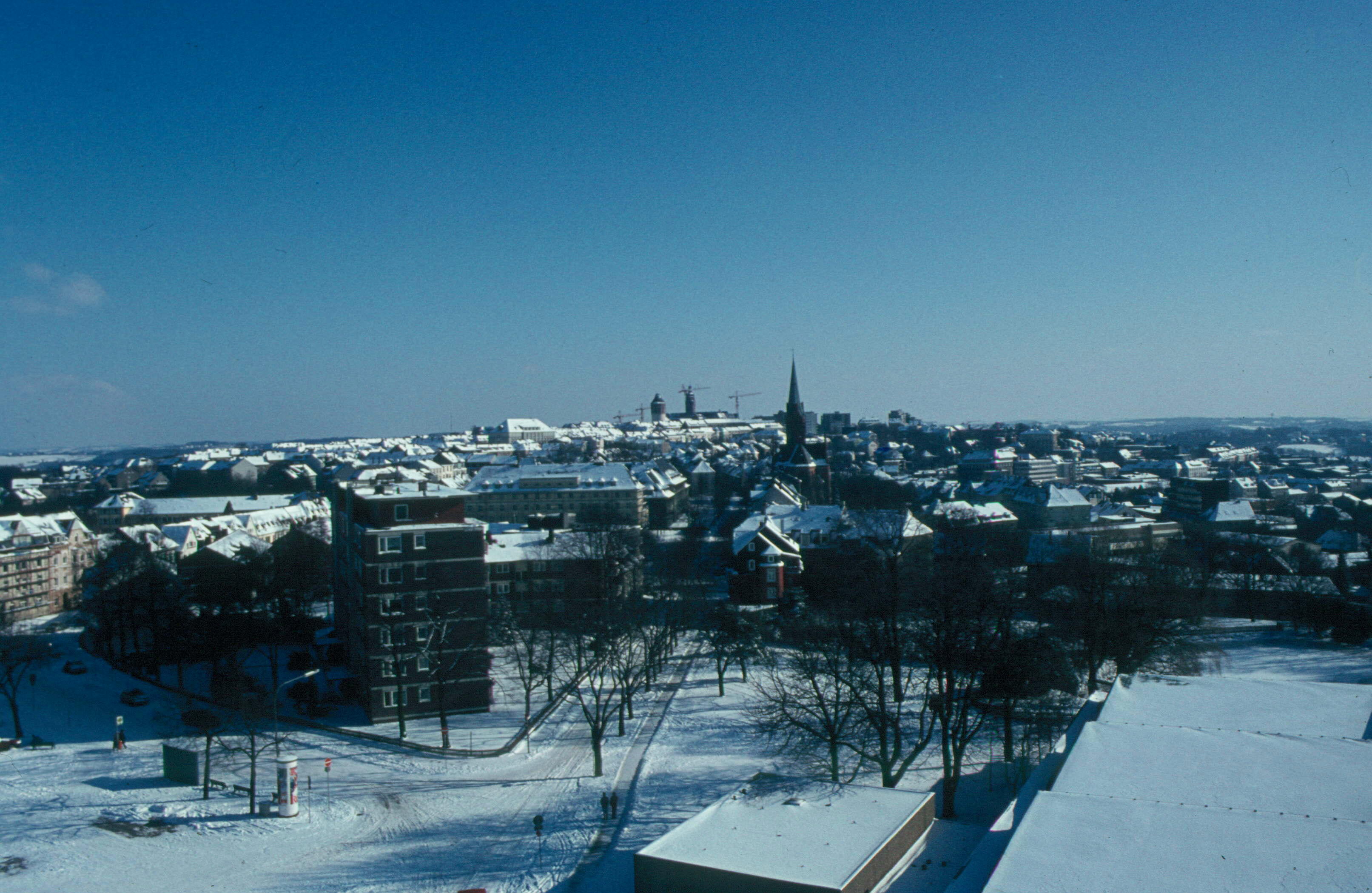 Blick nach Südosten zur Remscheider Innenstadt