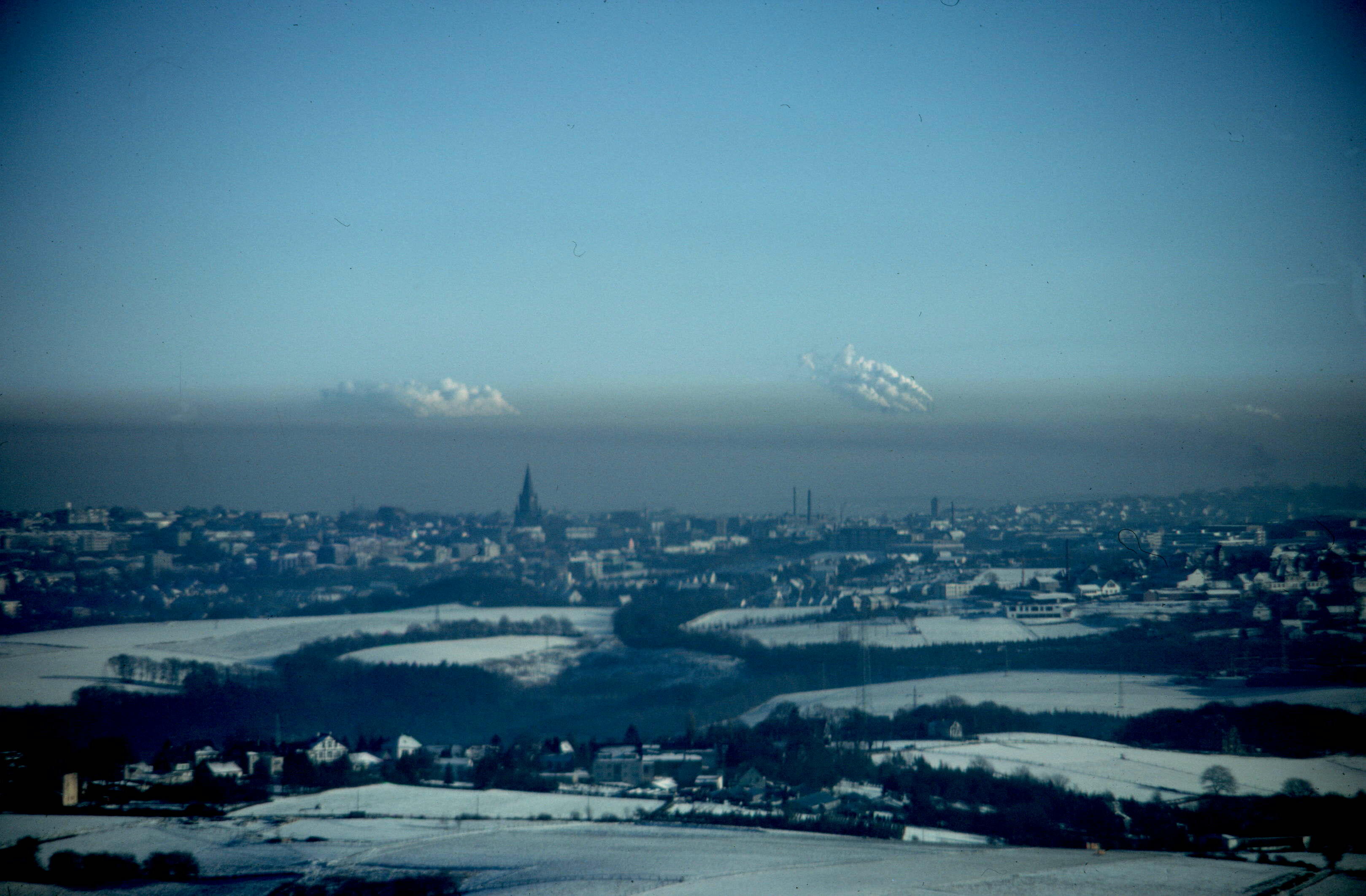 Blick nach Westen Richtung Solingen